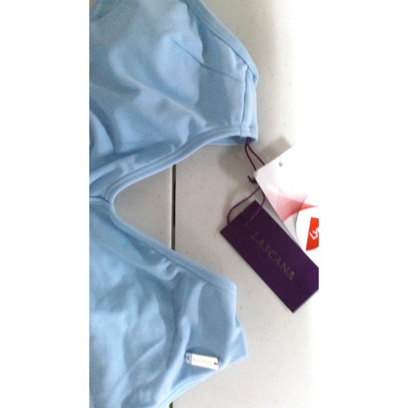 Lascana NWT Women's Size 2 Light‎ Blue One Piece Swim Suit - Picture 2 of 3